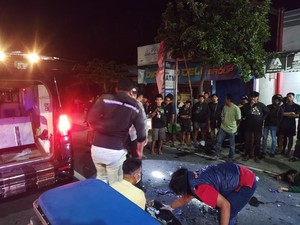 2 Pemotor di Ponorogo Tewas Usai BeAT Vs Satria FU Adu Banteng
