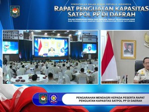 Bangun Kepercayaan, Mendagri Ingatkan Satpol PP Pentingnya Sikap Humanis