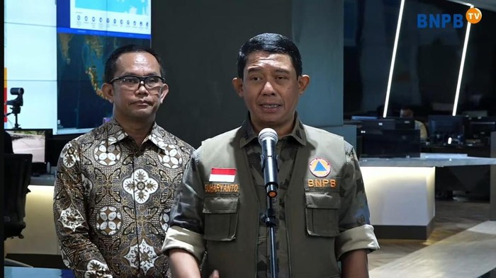 Kepala BNPB Letjen TNI Suharyanto.