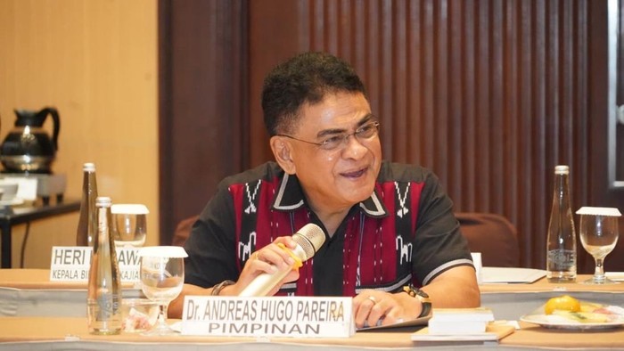Ketua Badan Pengkajian MPR RI, Dr. Andreas Hugo Pareira