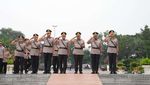 Momen Korlantas Polri Ziarah di TMP Kalibata Jelang Hari Lalu Lintas Bhayangkara ke-70