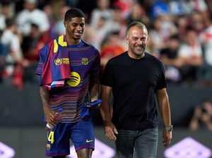 Hansi Flick Mau Rashford Lanjut di Barcelona!