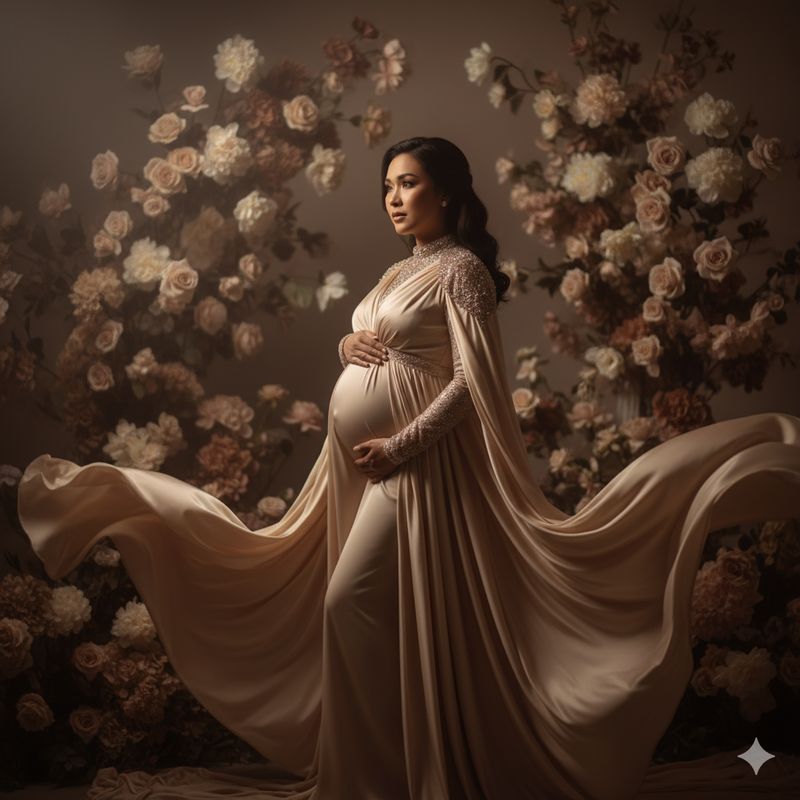 Maternity Photoshoot Gemini AI.