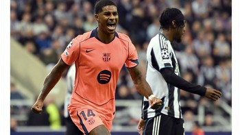 Momen spesial karena dia mencetak gol di Inggris di Liga Champions, tulis Fabrizio Romano. Foto: X.com