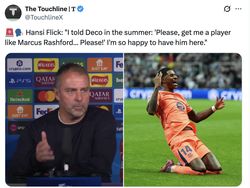 Meme Marcus Rashford Jadi Bintang Barcelona Usai Disia-siakan MU