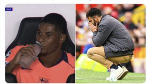 Meme Marcus Rashford Jadi Bintang Barcelona Usai Disia-siakan MU