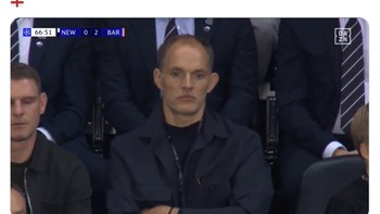 Pelatih Timnas Inggris, Thomas Tuchel, pun memantau Rashford. Foto: X.com