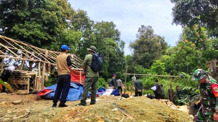 Perhutani kembali menertibkan aktivitas gurandil di atas lahan mereka.
