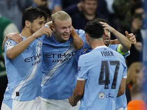 Manchester City Hajar Napoli dengan Skor 2-0