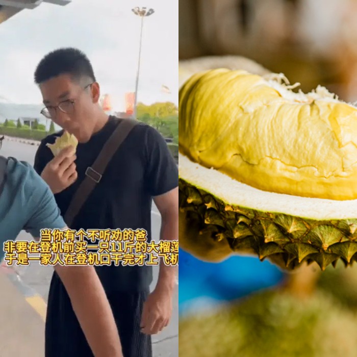 Tak Bisa Dibawa ke Pesawat, Keluarga Ini Nekat Habiskan 5,5 Kg Durian!