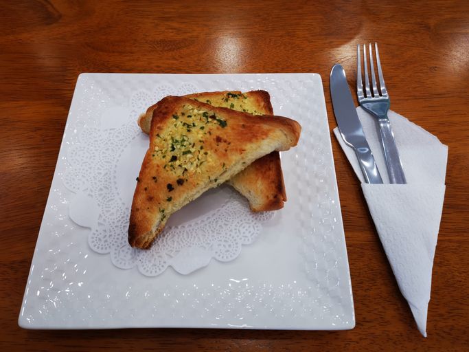Tisu bekas makan