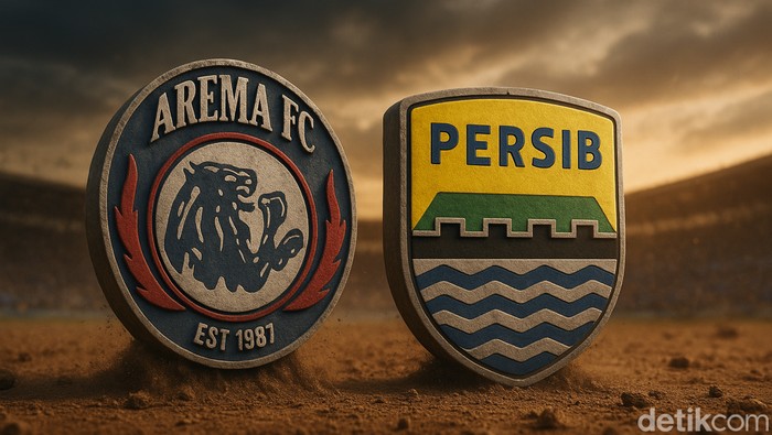 Arema FC vs Persib Bandung.