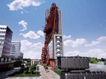 Di Luar Nalar! Ada Proyek Gedung Tinggi Desainnya Bangkai Kapal