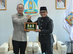 Eddy Soeparno Bertemu Walkot Balikpapan Bahas Pengelolaan Sampah