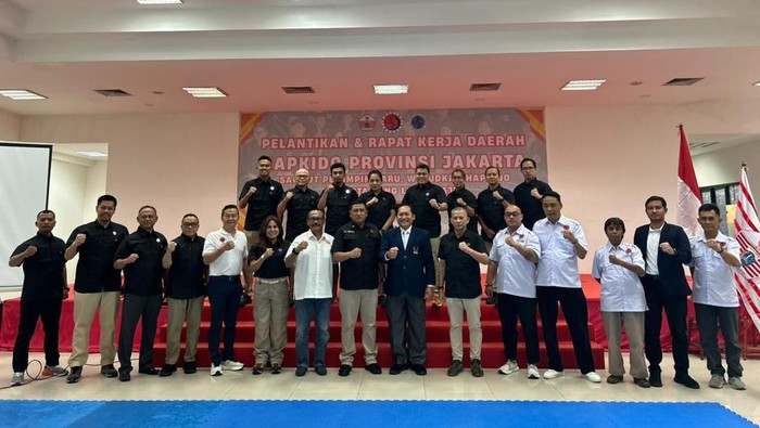 Hapkido DKI Jakarta 2025-2029 resmi dilantik, Sabtu (20/9/2025).