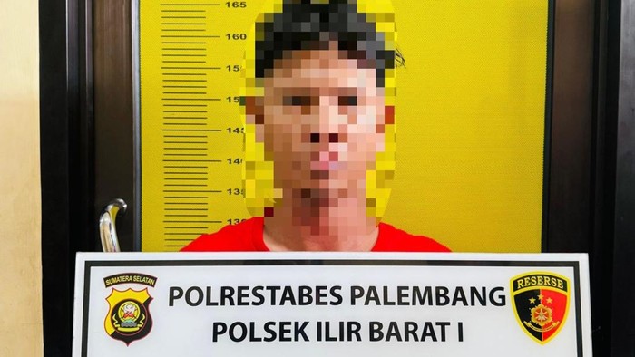 M Akib ditangkap usai mencuri motor di lingkungan kampus, Palembang.