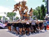 Ada Ogoh-ogoh dan Makhluk Fantasi di Magelang Ethno Carnival 2025