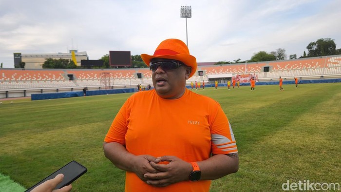 Manajer tim Borneo FC Dandri Dauri.