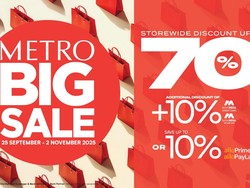 Jangan Sampai Ketinggalan! METRO Big Sale 2025 Hadir dengan Diskon Hingga 70%
