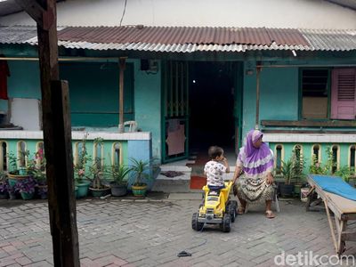 Potret Belasan Rumah di Kampung Tengah Ahmad Yani Belum Dibongkar