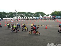 Kala Rider Cilik Unjuk Gigi di Ajang Push Bike
