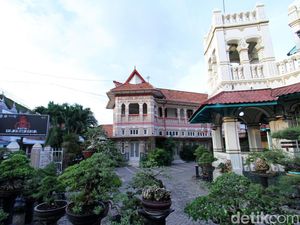 Mengintip Rumah Gajah Mungkur Gresik, Warisan para Saudagar Sejak 1896