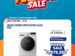 Mesin Cuci Front Load Ada Diskon di Transmart Full Day Sale!