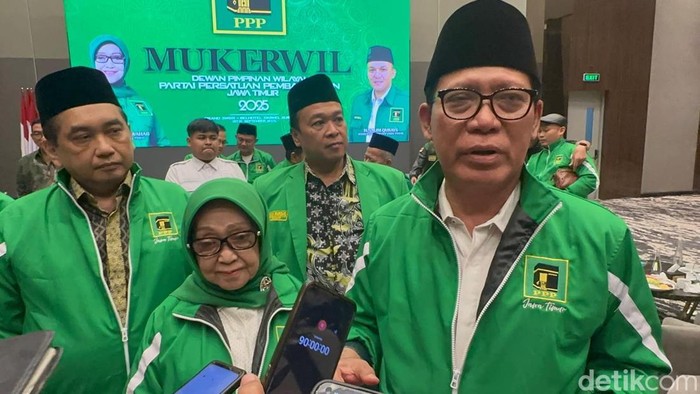 Waketum PPP Musyaffa Noer didampingi Agus Suparmanto