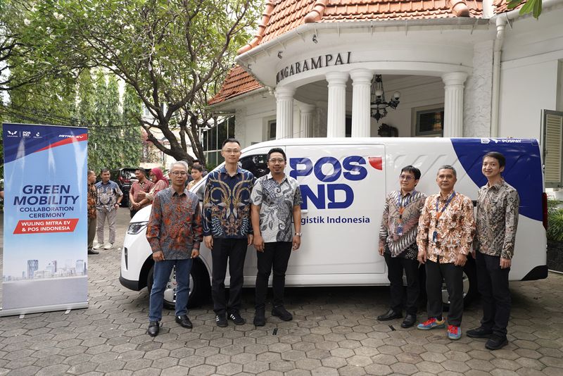 Wuling Mitra EV Blind Van jadi mobil operasional PT Pos Indonesia (Persero).