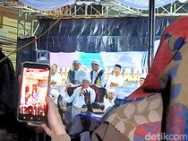 Sempat Ditolak, Habib Rizieq Bakar Semangat Jemaah Tarakan di Tengah Hujan