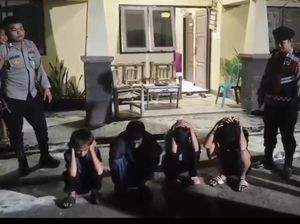 Geng Motor Resahkan Warga Bengkulu Diringkus, Polisi Sita Sajam