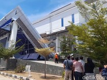 Fakta-fakta Ambruknya Teras KPT Brebes Timpa Pekerja