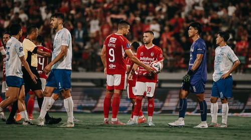 Bali United dipermalukan 1-3 oleh PSIM Yogyakarta pada pekan kelima Super League 2025/2026 di Stadion Kapten I Wayan Dipta, Gianyar, Sabtu (20/9/2025) malam. (Foto: Dok. Bali United)