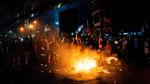 Demo Anti Korupsi di Manila Makin Memanas, Kendaraan Dibakar Massa