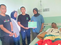 Masih Dirawat, Driver Ojol Pontianak Korban Pemukulan Dapat Bantuan Gojek