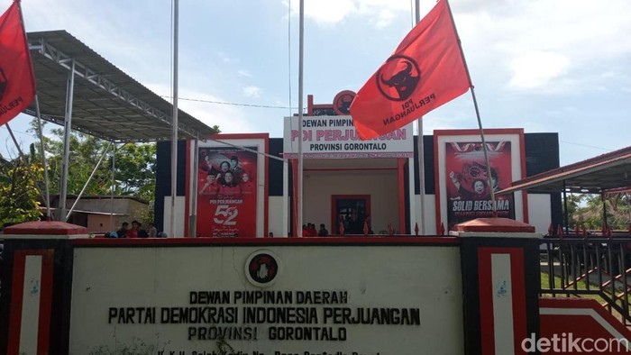 Kantor DPD PDIP Provinsi Gorontalo.