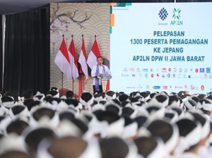 Lepas 1.300 Peserta Magang ke Jepang, Menaker Beri Pesan Ini