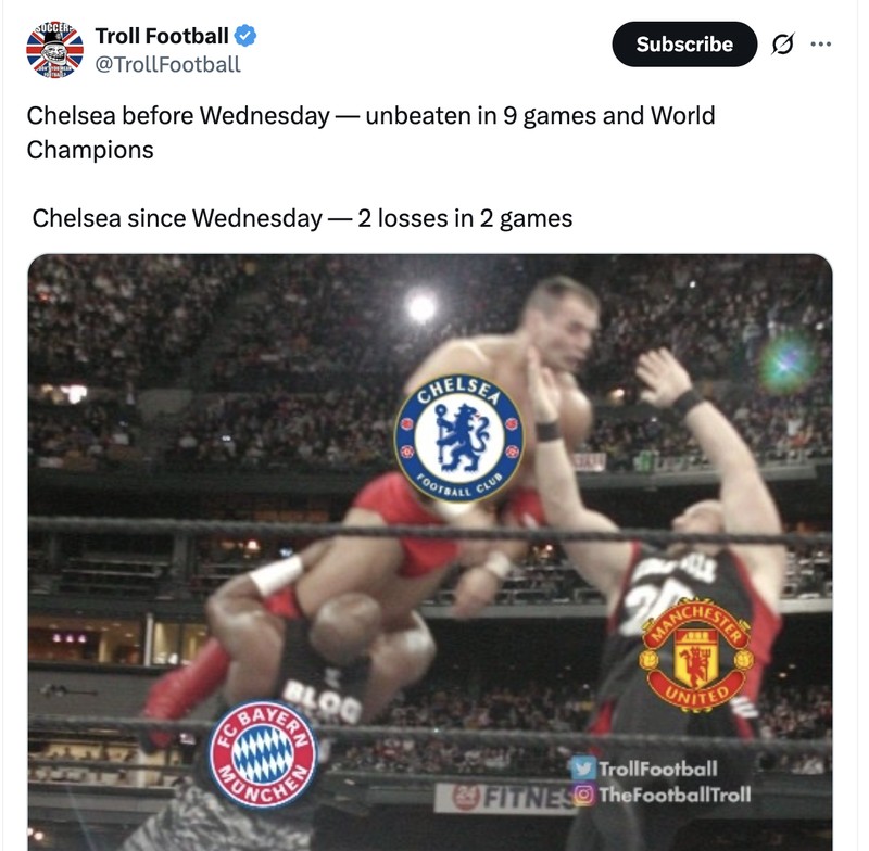 Meme MU Chelsea
