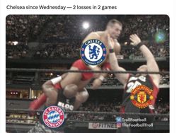 Meme Chelsea Juara Dunia Tapi Dilibas Manchester United