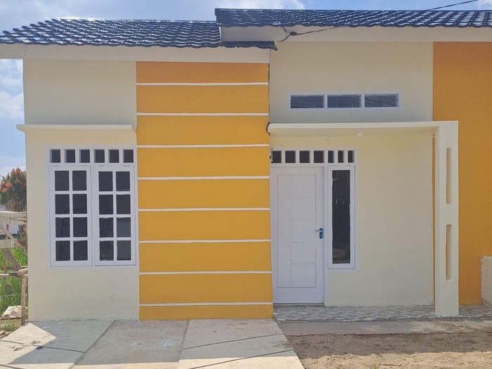 Penampakan rumah di Perumahan Villa Abadi Sejahtera