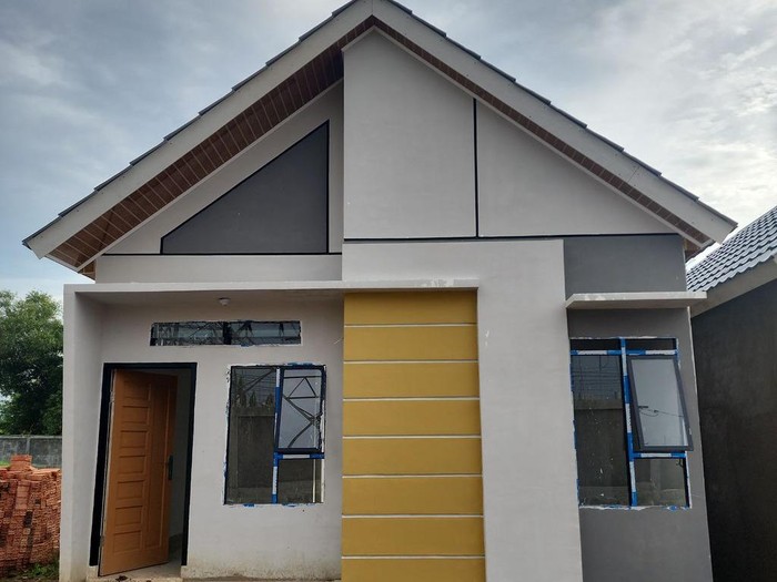 Penampakan rumah di Perumahan Villa Aesthetic Premier