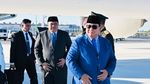 Potret Prabowo Tiba di AS untuk Hadiri Sidang Umum PBB