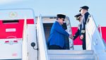 Potret Prabowo Tiba di AS untuk Hadiri Sidang Umum PBB