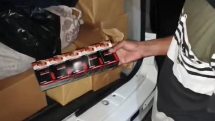 Rokok ilegal yang berhasil disita Bea Cukai di wilayah Malang Raya
