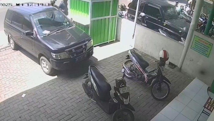 Aksi curanmor di Kantor PCNU Bondowoso