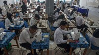 Kegiatan yang berlangsung di UPTD Balai Latihan Kerja (BLK) Batang ini sepenuhnya dibiayai dari Dana Bagi Hasil Cukai Hasil Tembakau (DBHCHT) senilai Rp1,1 miliar. ANTARA FOTO/Harviyan Perdana Putra