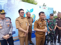 Kata Gubernur Luthfi soal Teras KPT Brebes Ambruk: Wis Gapuk