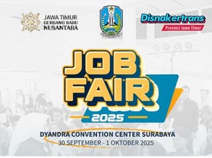 Loker Terbaru di Job Fair Jatim 2025, Cek Daftarnya di Sini