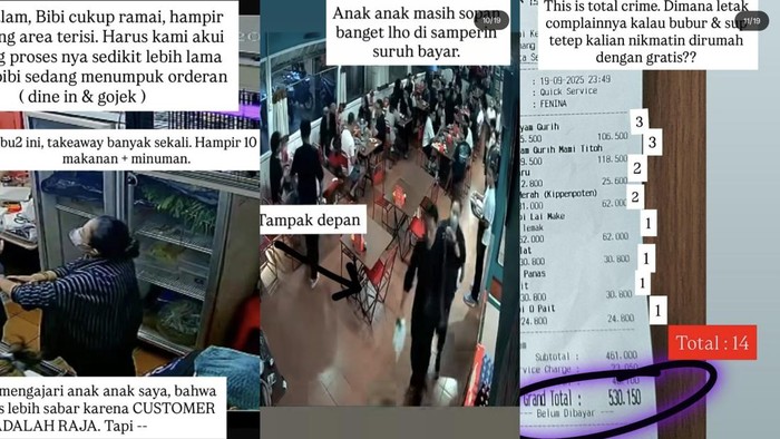 Viral! Pelanggan Kafe di Kemang Kabur Usai Makan Senilai Rp 500 Ribu