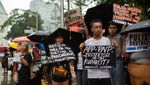 Keluarga Tahanan Demo 21 September Tuntut Pembebasan di Manila